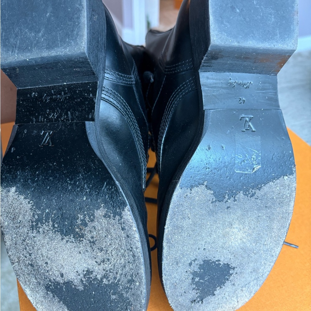 Louis Vuitton Black Leather Boots - Picture 5 of 6